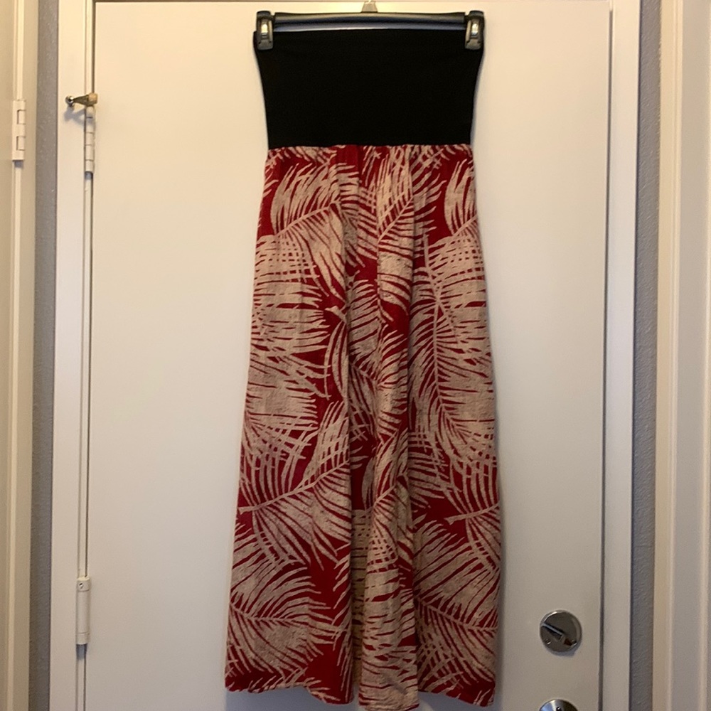 RIX Made in Hawaii Womens Strapless Dress